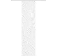 Carreau mural blanc avec motif de coups de pinceau