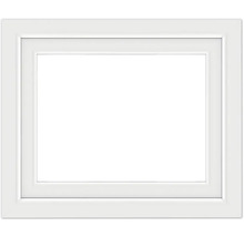 Weißer Bilderrahmen