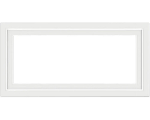 Weißer Kunststoff Fensterrahmen