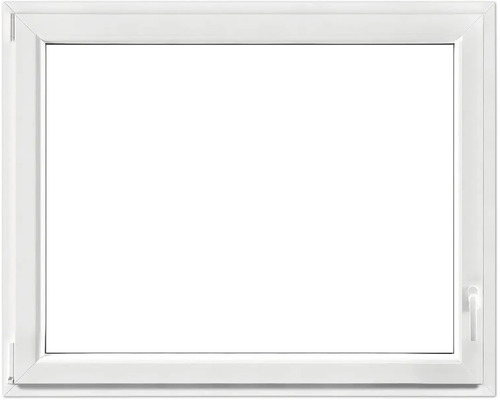 Weißes Kunststofffenster