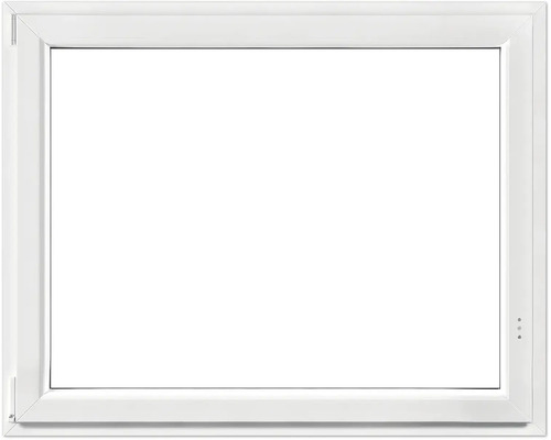 Weißer Fensterrahmen