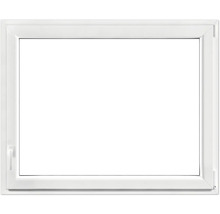 Weißes Kunststofffenster mit Fenstergriff