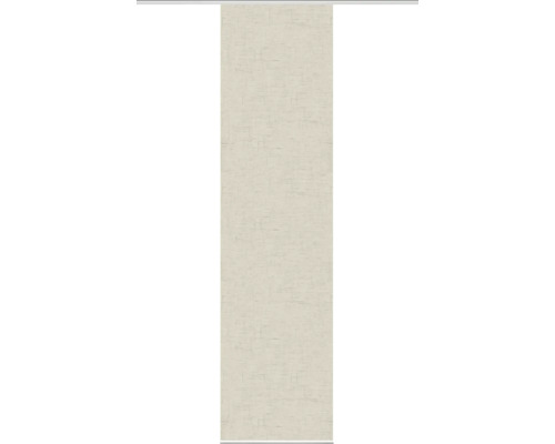 Panneau coulissant avec motif de tissu