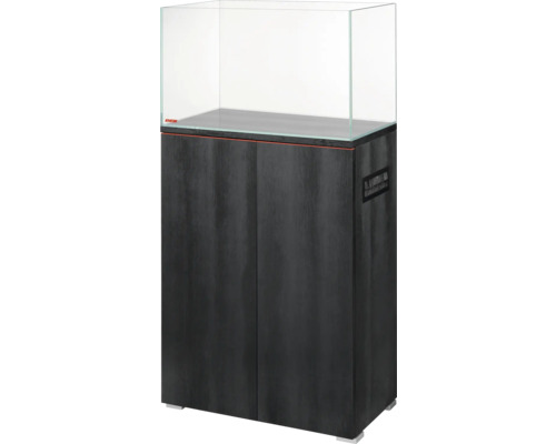 Kit complet d'aquarium EHEIM Aquarium clearscape 73 nero Aquarium 73 l, 60 x 35 x 35 cm, verre blanc et meuble bas noir