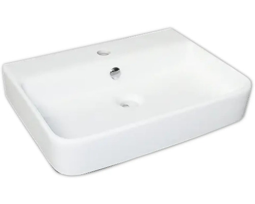 Lavabo Jungborn SALVI 55,5 cm blanc avec revêtement nano Lavabo Jungborn SALVI 55,5 cm blanc avec revêtement nano