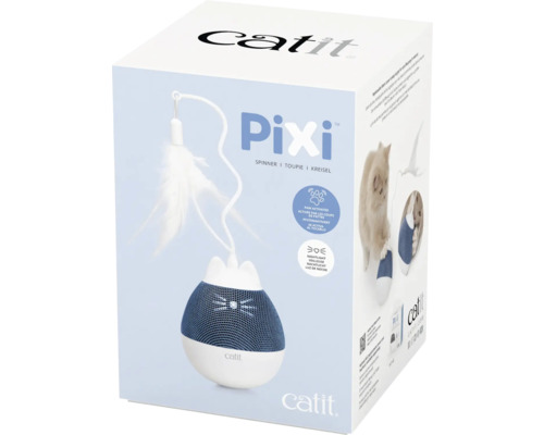 Verpackung des Catit Pixi Spinners Katzenspielzeugs