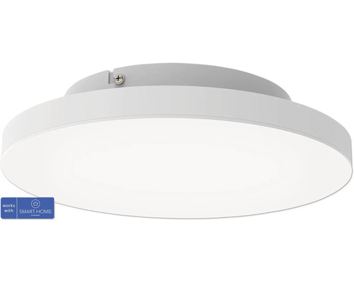 Plafonnier LED Smart Light zigbee Bluetooth 15,7W 1730 lm CCT + RVB hxØ 60x300 mm blanc - Compatible SMART HOME by hornbach