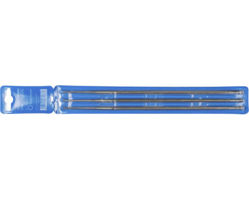 Limes pour chaîne de tronçonneuse Pferd 200 x 4,5mm Classic, 3 pièces Jeu de limes d''aiguille dans un emballage en plastique