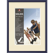 Cadre photo avec passe-partout, format 18 x 24 centimètres