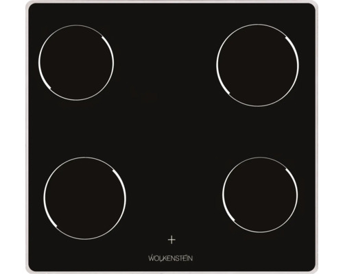 Glaskeramikkochfeld mit vier Kochzonen