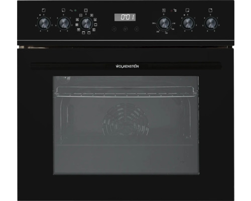 Ensemble cuisinière Wolkenstein avec plaque vitrocéramique WMOC 100 volume utile 66 l