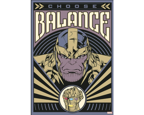 Tableau sur toile Thanos Balance 50x70 cm