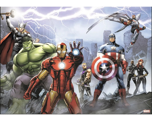 Tableau sur toile Avengers Unleashed 70x50 cm