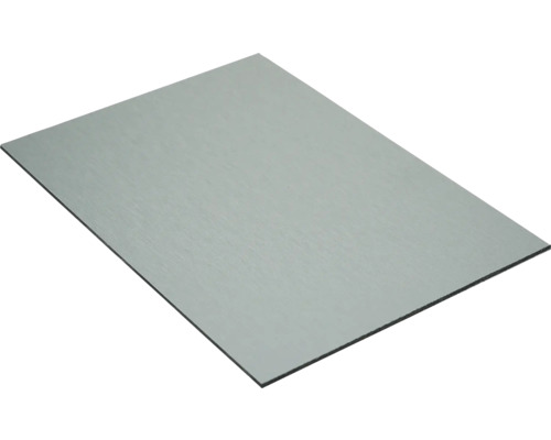 Verbundplatte Aluminium gebürstet 3050x1300x3 mm Aluminiumverbundplatte