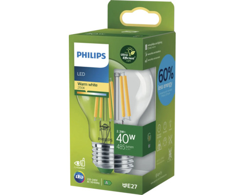Philips LED Lampe Warmweiss 2700K in Verpackung