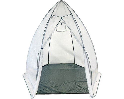 Serre avec façade ouverte