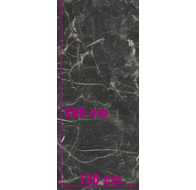 Fliesenmuster mit Marmorstruktur, Abmessungen 280 mal 120 Zentimeter