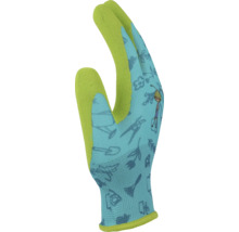 Kinderhandschuh FloraSelf Floralie Gärtnern mit Kids Gr. 6 grün blau