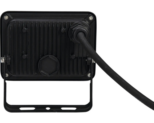 Arrière d''un projecteur LED avec câble