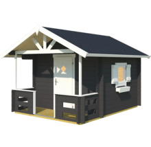 Gartenhaus aus Holz mit Tür und Fenster