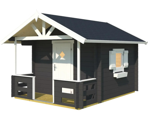 Gartenhaus aus Holz mit Tür und Fenster