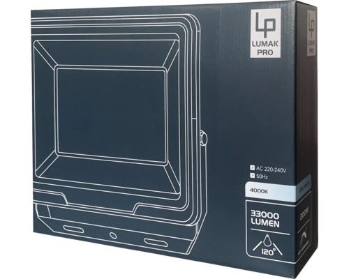 Emballage d''un projecteur LED Lumak Pro