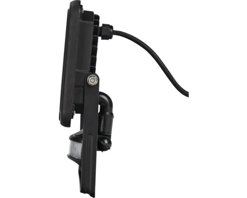 Projecteur d''extérieur avec détecteur de mouvement en vue de profil
