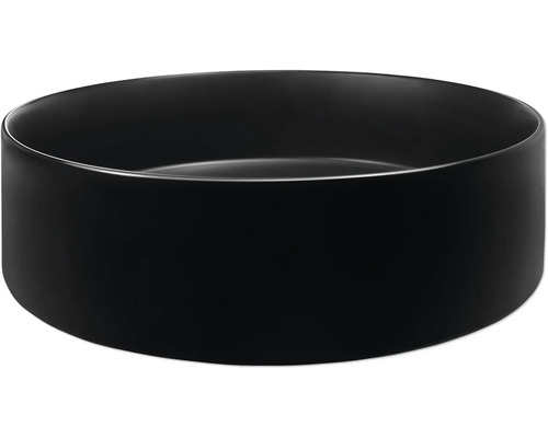 Schwarze Aufsatzwaschschale für das Badezimmer