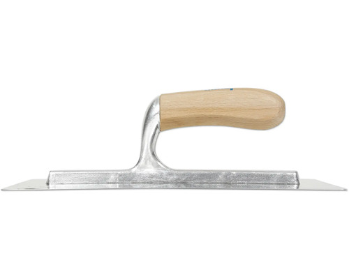Glättkelle mit Holzgriff