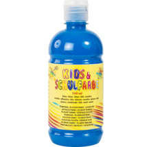 Kindermalfarbe Tempera blau 500 ml