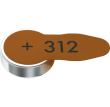 Batterie Varta VARTA Hörgeräte Batterie 312 Zink-Luft 1,45 V 8 Stück