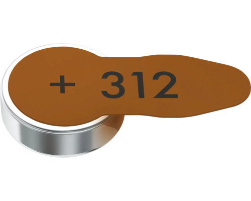 312 Knopfzelle mit Lasche