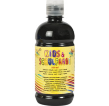 Peinture noire pour enfants et écoles en récipient de 500 millilitres