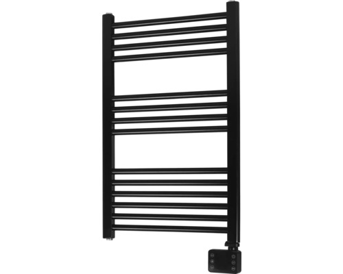 Sèche-serviette EUROM bathroom radiator 90 x 53 cm 600 W noir brillant