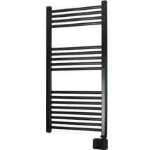 Sèche-serviette EUROM bathroom radiator 110 x 50 cm 800 W noir brillant