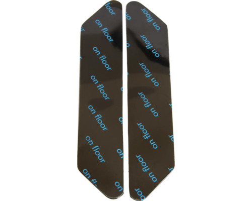 Deux patins pour meubles pour le sol