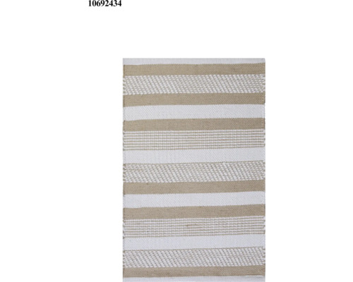 Tapis nature blanc 50x80 cm Tapis nature blanc 50x80 cm
