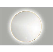 Miroir avec éclairage Cordia ROUND LINE BACKLIGHT Ø 60 cm or IP 44