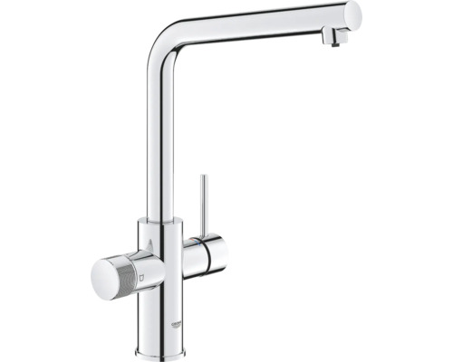 GROHE Küchenarmatur mit Filterfunktion MINTA chrom 30595000 Einzelarmatur ohne Filter