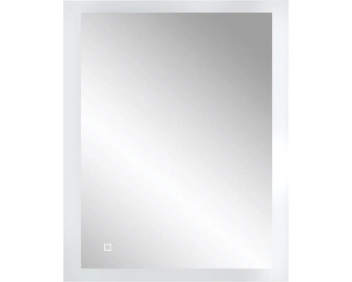 Miroir rectangulaire avec éclairage intégré