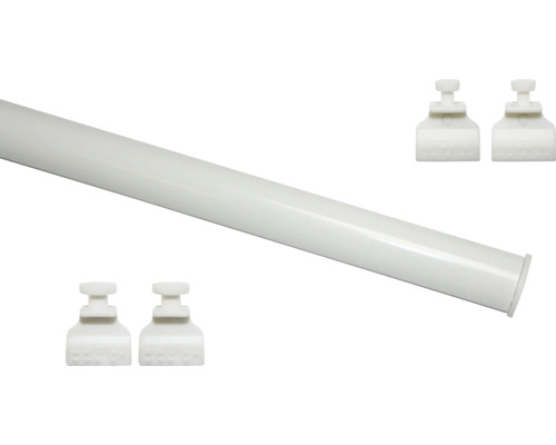 Tringle à rideaux avec roulettes pour rideaux