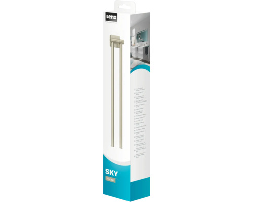 Lenz Sky Handtuchhalter Nickel Verpackung