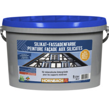 Eimer Silikatfassadenfarbe für mineralische Untergründe, 5 Liter, Hornbach
