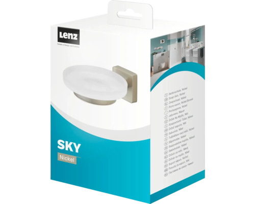 Emballage d''un porte-savon en nickel