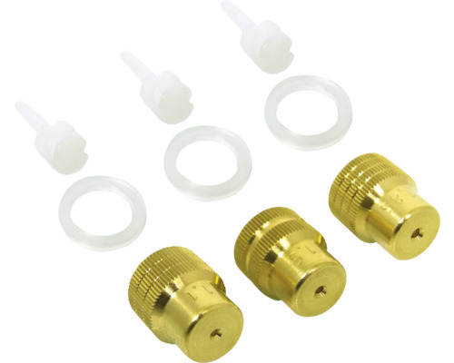 Kit de buses pour nettoyeur haute pression, comprenant des buses, des joints d''étanchéité et des filtres