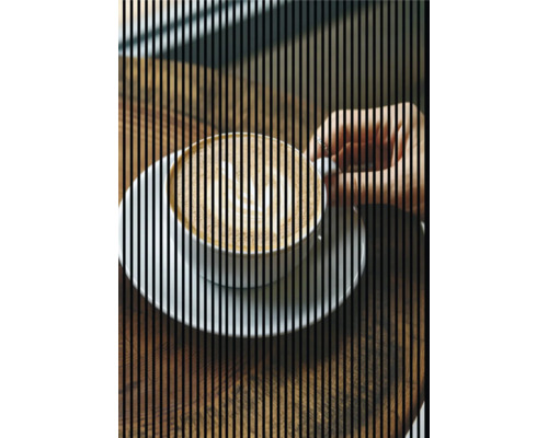 Akustikpaneel digital bedruckt Kaffee 1 2400 x 1693 x 19 mm Set = 3 Einzelpaneele Akustikpaneel digital bedruckt Kaffee 1 2400 x 1693 x 19 mm Set = 3 Einzelpaneele