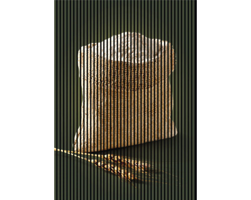 Panneau acoustique impression numérique Pâtisserie 2 2400 x 1693 x 19 mm set = 3 panneaux individuels