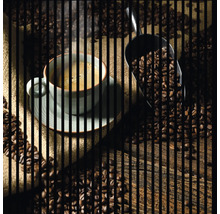 Akustikpaneel digital bedruckt Coffee 1195 x 1133 x 19 mm Set = 2 Einzelpaneele