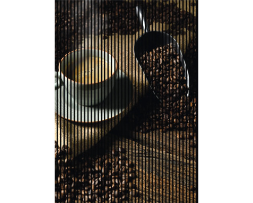 Akustikpaneel digital bedruckt Coffee 2400 x 1693 x 19 mm Set = 3 Einzelpaneele Akustikpaneel digital bedruckt Coffee 2400 x 1693 x 19 mm Set = 3 Einzelpaneele