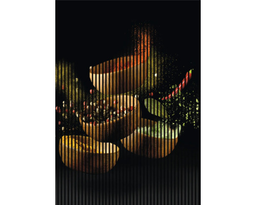 Akustikpaneel digital bedruckt Spice 1 2400 x 1693 x 19 mm Set = 3 Einzelpaneele Akustikpaneel digital bedruckt Spice 1 2400 x 1693 x 19 mm Set = 3 Einzelpaneele